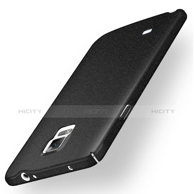 Custodia Plastica Rigida Sabbie Mobili per Samsung Galaxy Note 4 Duos N9100 Dual SIM Nero