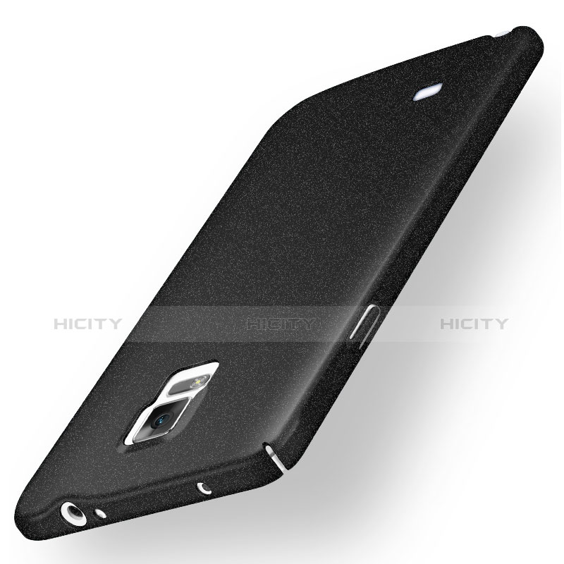 Custodia Plastica Rigida Sabbie Mobili per Samsung Galaxy Note 4 SM-N910F Nero