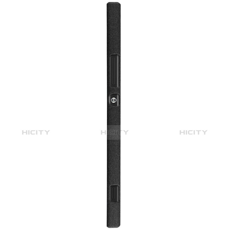 Custodia Plastica Rigida Sabbie Mobili per Sony Xperia XA1 Nero