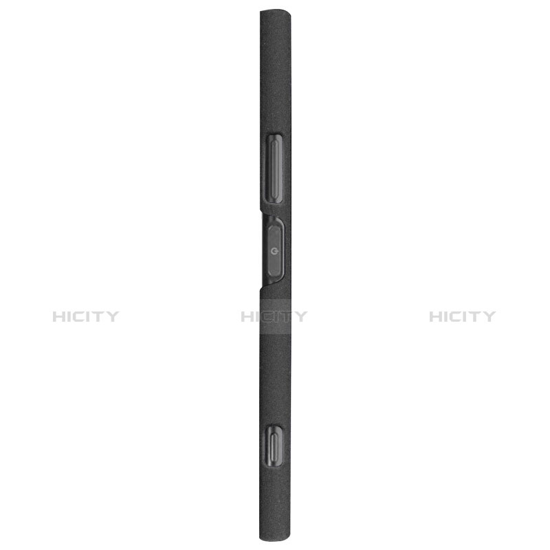 Custodia Plastica Rigida Sabbie Mobili per Sony Xperia XZ1 Nero