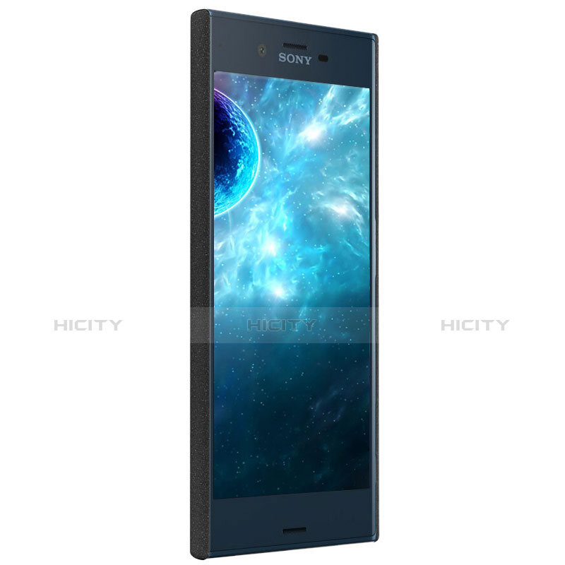 Custodia Plastica Rigida Sabbie Mobili per Sony Xperia XZs Nero