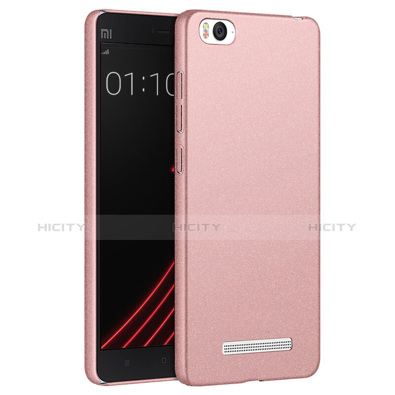 Custodia Plastica Rigida Sabbie Mobili per Xiaomi Mi 4C Oro Rosa