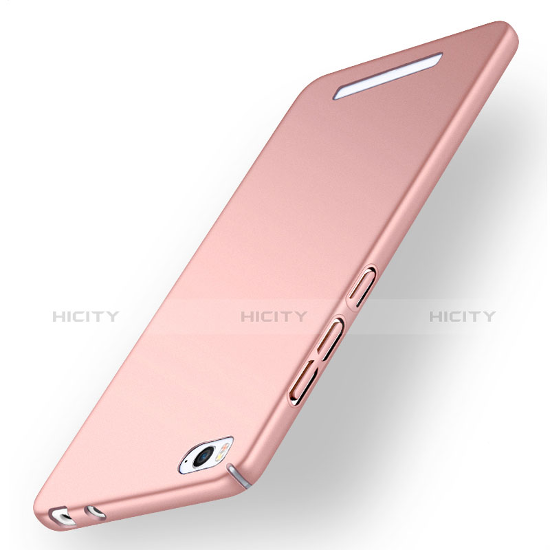 Custodia Plastica Rigida Sabbie Mobili per Xiaomi Mi 4i Oro Rosa