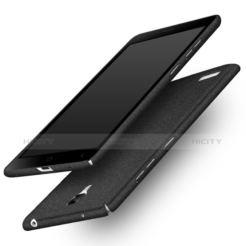 Custodia Plastica Rigida Sabbie Mobili per Xiaomi Redmi Note 4G Nero