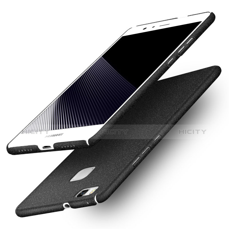 Custodia Plastica Rigida Sabbie Mobili Q01 per Huawei G9 Lite Nero