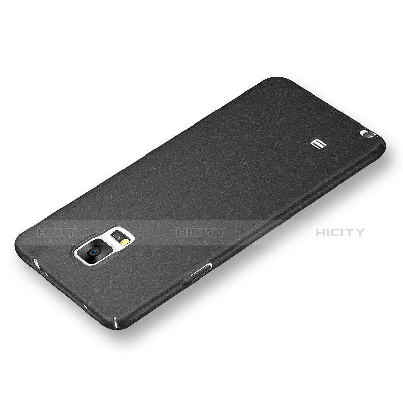 Custodia Plastica Rigida Sabbie Mobili Q01 per Samsung Galaxy Note 4 SM-N910F Nero