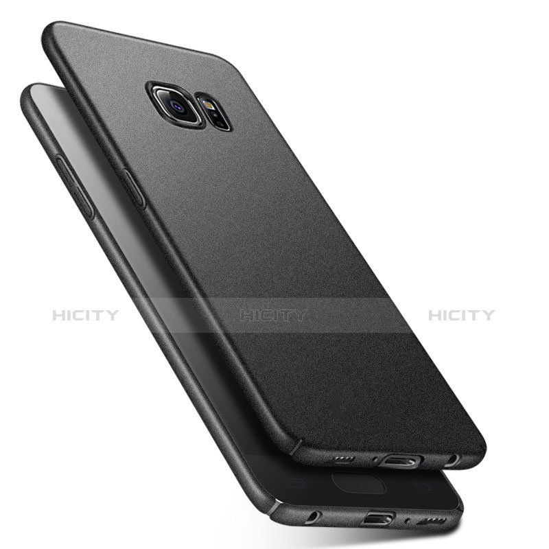 Custodia Plastica Rigida Sabbie Mobili Q01 per Samsung Galaxy S6 SM-G920 Nero