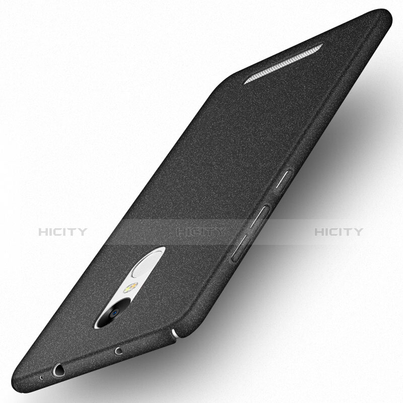 Custodia Plastica Rigida Sabbie Mobili Q01 per Xiaomi Redmi Note 3 Pro Nero