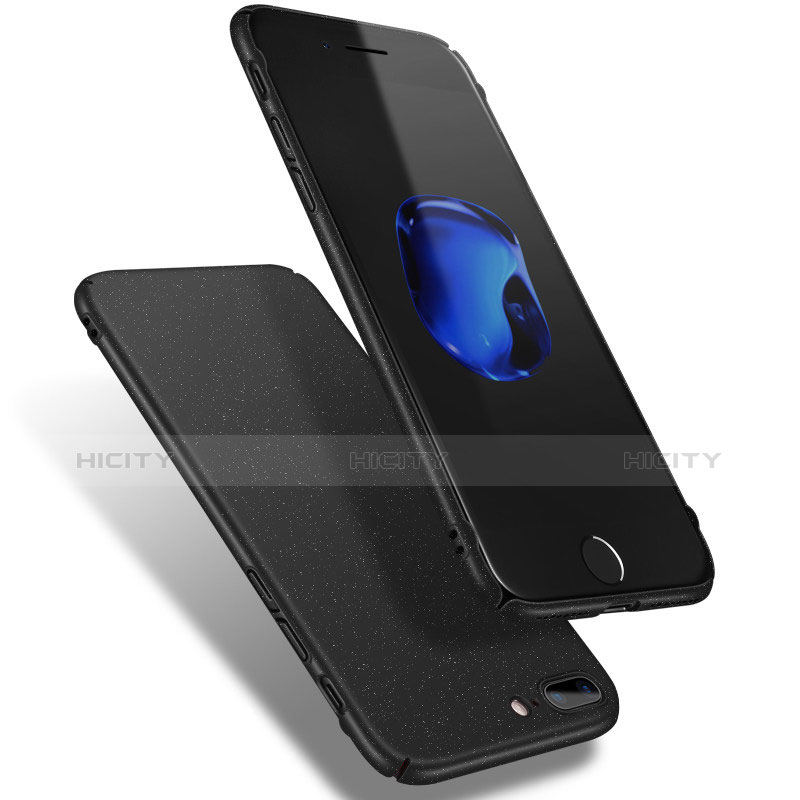 Custodia Plastica Rigida Sabbie Mobili Q02 per Apple iPhone 7 Plus Nero