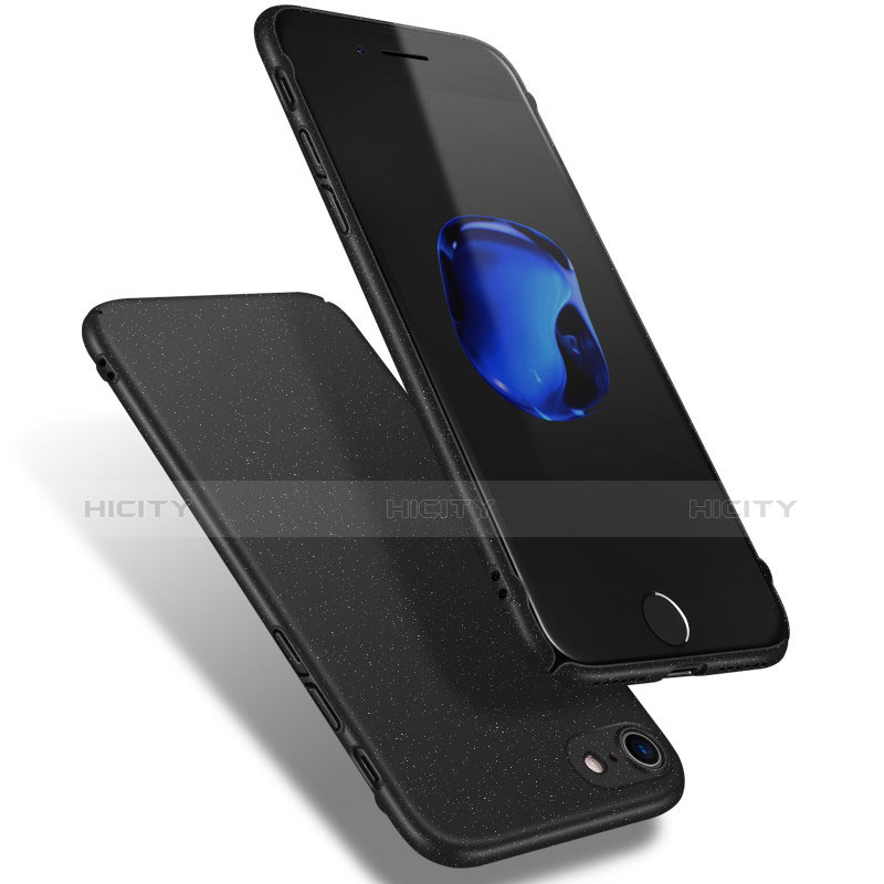 Custodia Plastica Rigida Sabbie Mobili Q02 per Apple iPhone 8 Nero
