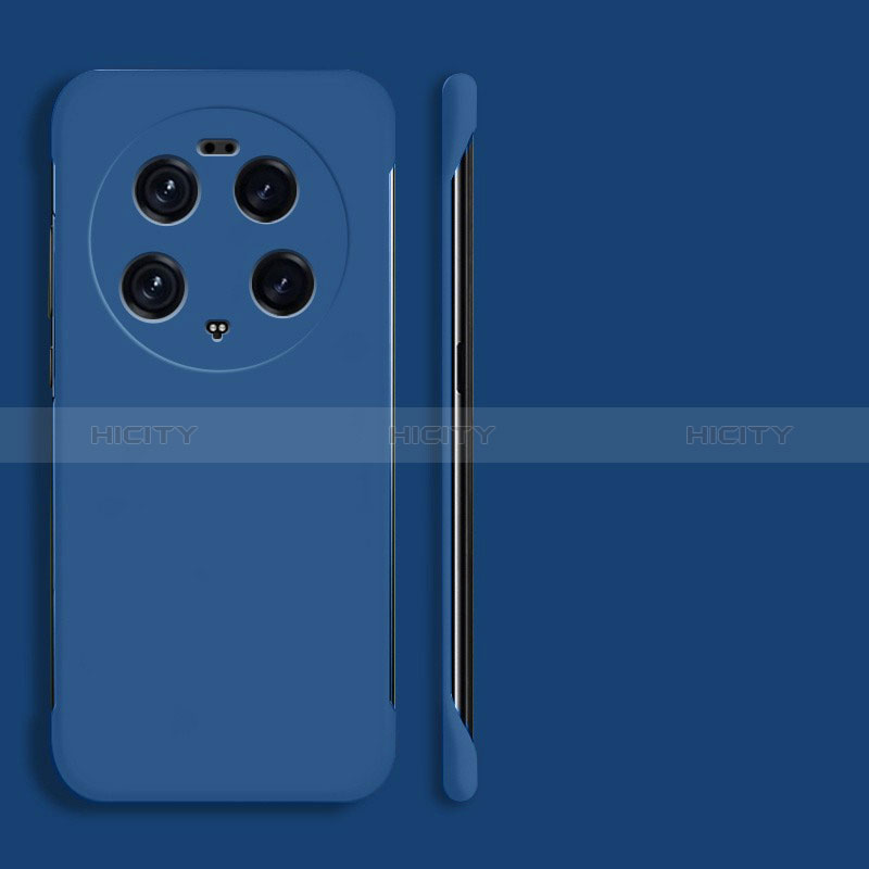Custodia Plastica Rigida Senza Cornice Cover Opaca P01 per Xiaomi Mi 13 Ultra 5G Blu