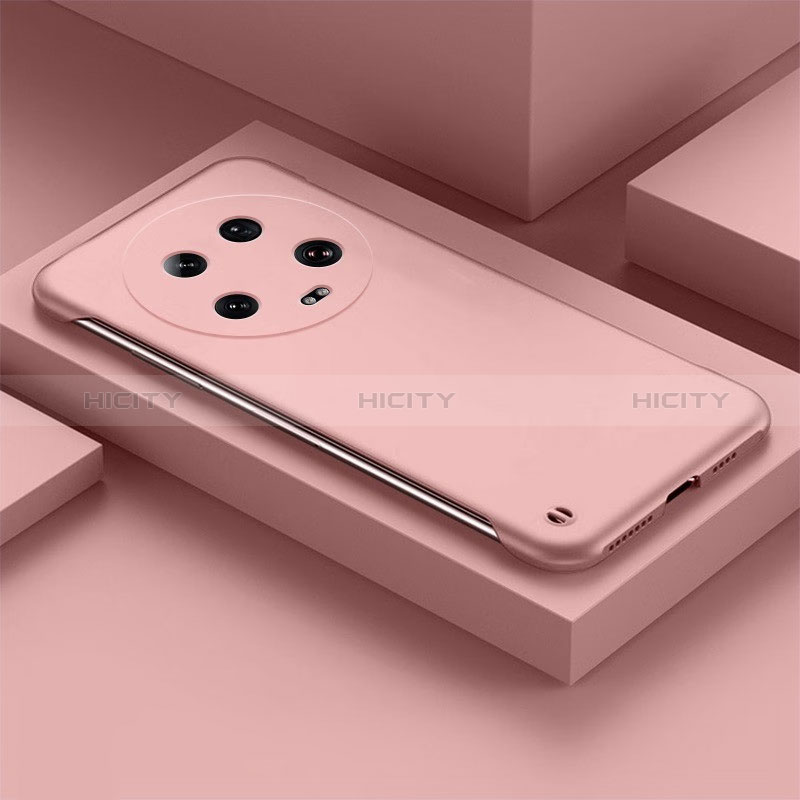 Custodia Plastica Rigida Senza Cornice Cover Opaca per Xiaomi Mi 13 Ultra 5G Rosa