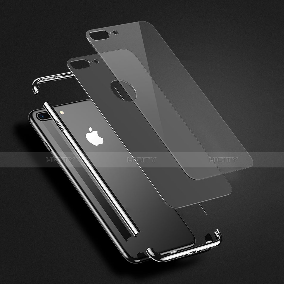 Custodia Plastica Rigida Specchio M01 per Apple iPhone 7 Plus Nero