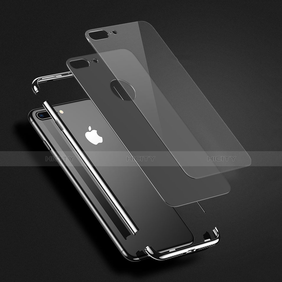 Custodia Plastica Rigida Specchio M01 per Apple iPhone 8 Plus Nero
