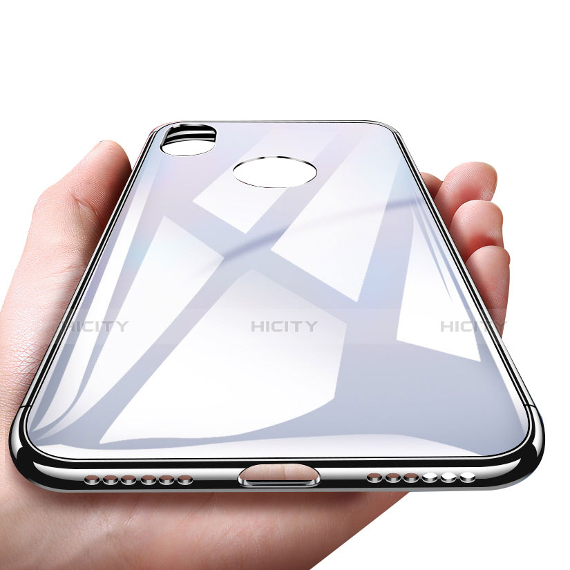 Custodia Plastica Rigida Specchio per Apple iPhone Xs Max Bianco