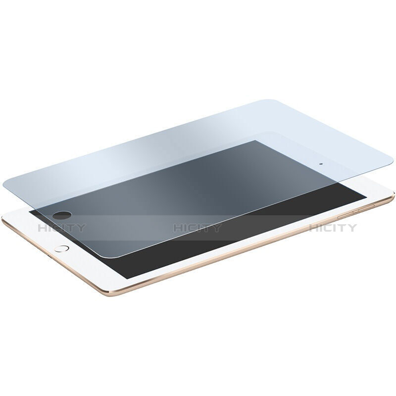 Custodia Portafoglio In Pelle con Pellicola in Vetro Temperato Protettiva per Apple iPad Mini Argento
