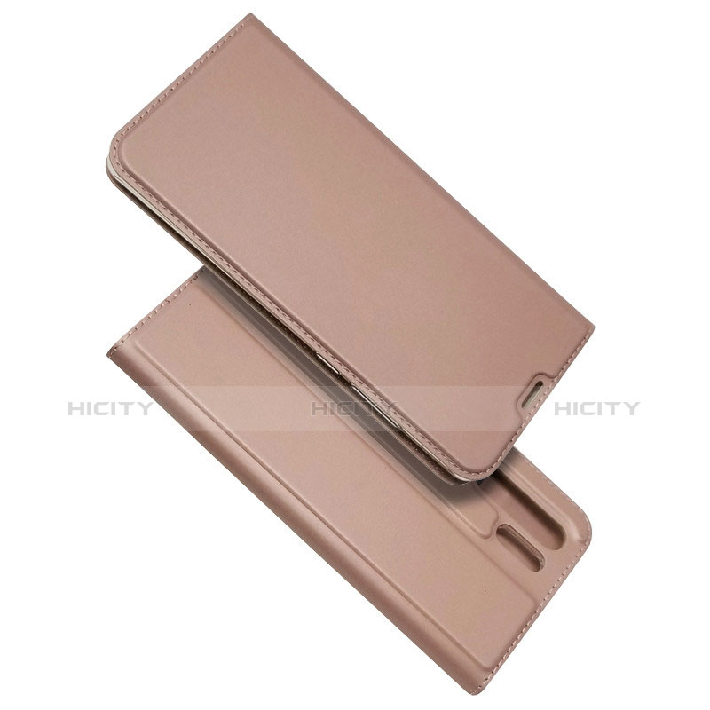Custodia Portafoglio In Pelle con Stand L01 per Huawei P30 Pro Oro Rosa