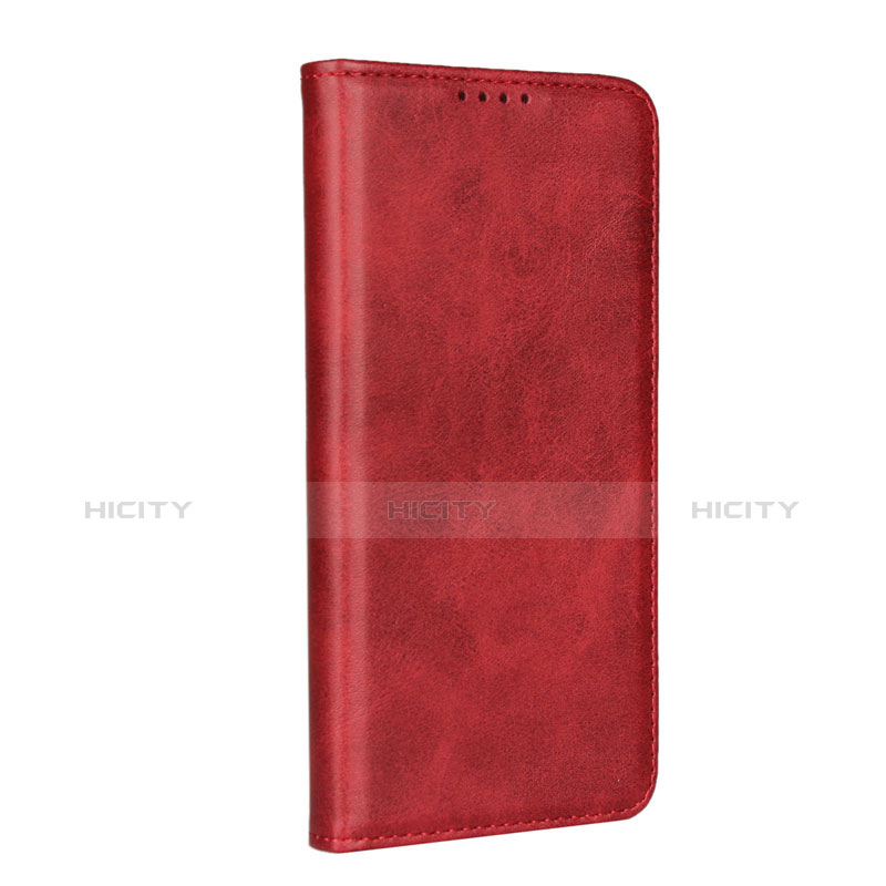 Custodia Portafoglio In Pelle con Stand L01 per Huawei P30 Rosso