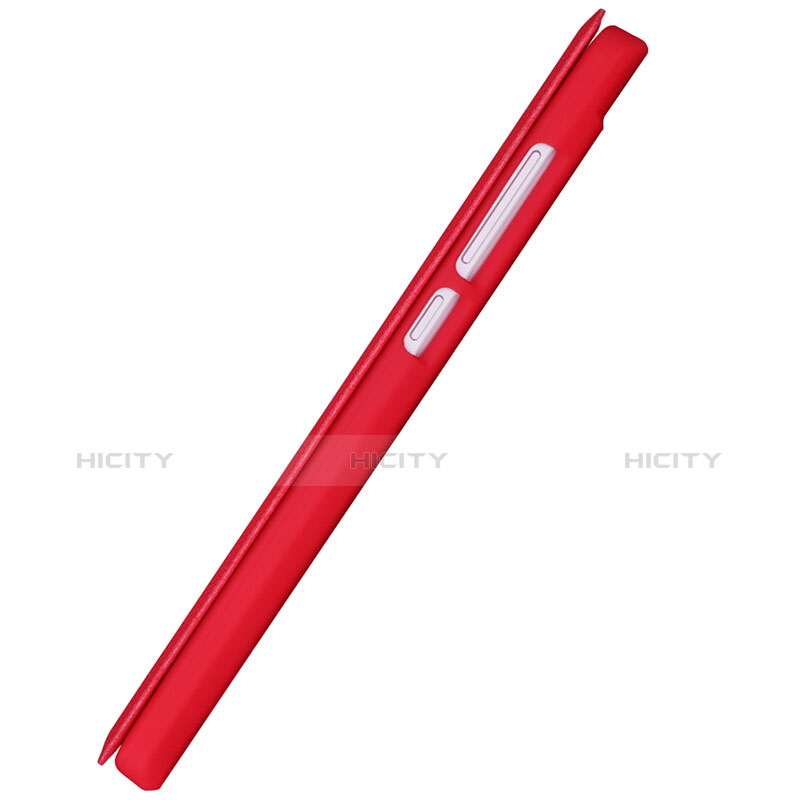 Custodia Portafoglio In Pelle con Stand L01 per Xiaomi Mi Note Rosso