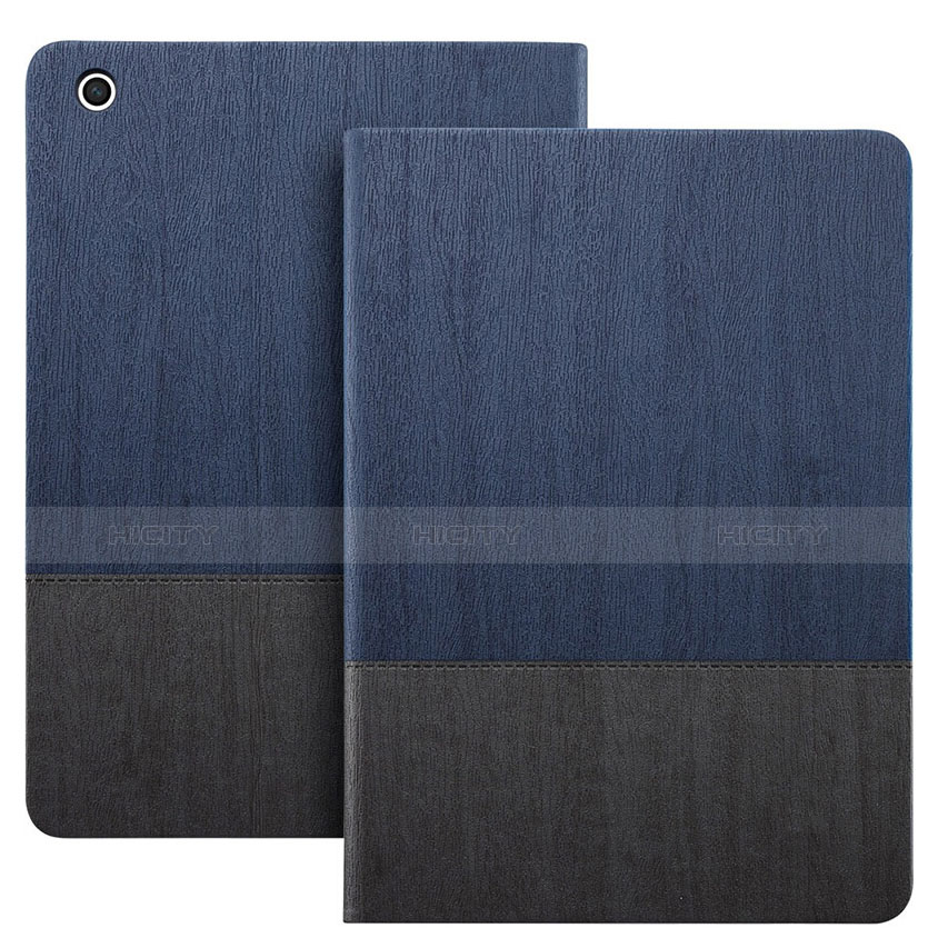 Custodia Portafoglio In Pelle con Stand L02 per Apple iPad Mini 2 Blu