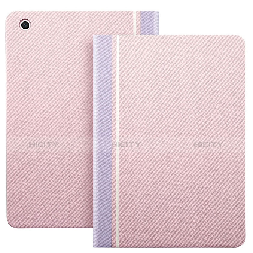 Custodia Portafoglio In Pelle con Stand L03 per Apple iPad Mini 2 Rosa
