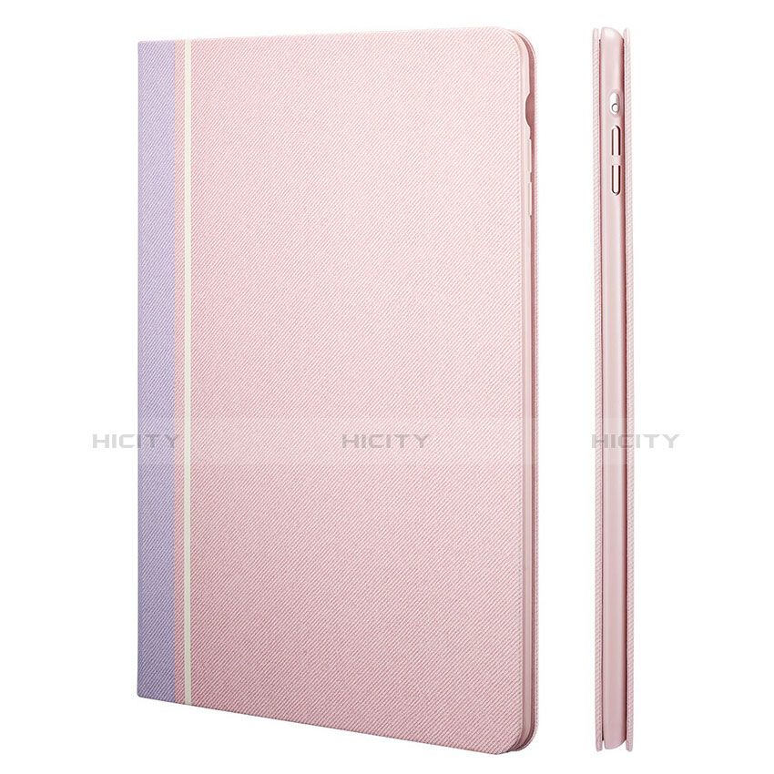 Custodia Portafoglio In Pelle con Stand L03 per Apple iPad Mini 2 Rosa