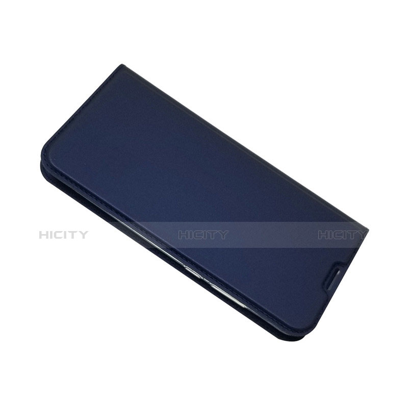 Custodia Portafoglio In Pelle con Stand L06 per Huawei Honor 10 Lite Blu