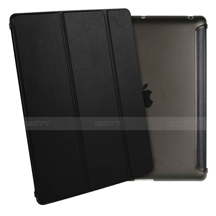 Custodia Portafoglio In Pelle con Stand per Apple iPad 3 Nero