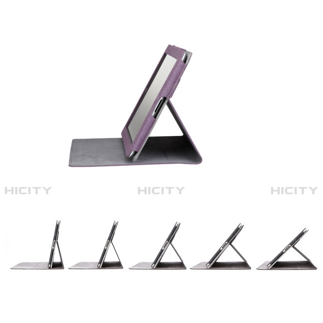 Custodia Portafoglio In Pelle con Stand per Apple iPad 4 Viola