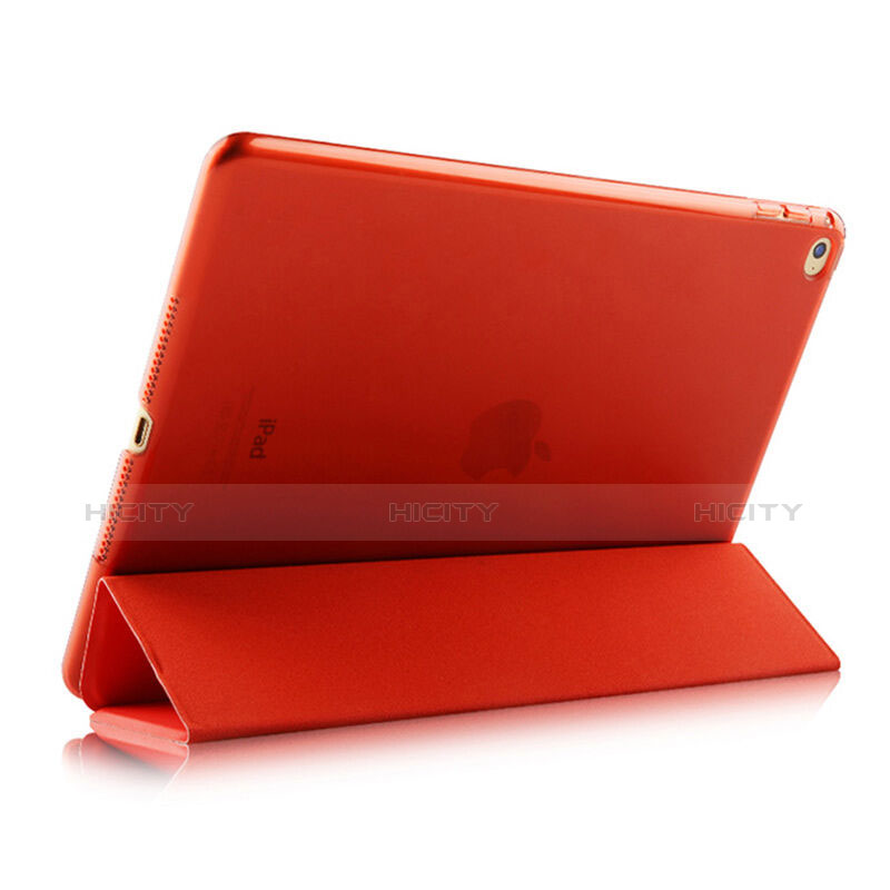 Custodia Portafoglio In Pelle con Stand per Apple iPad Air 2 Rosso