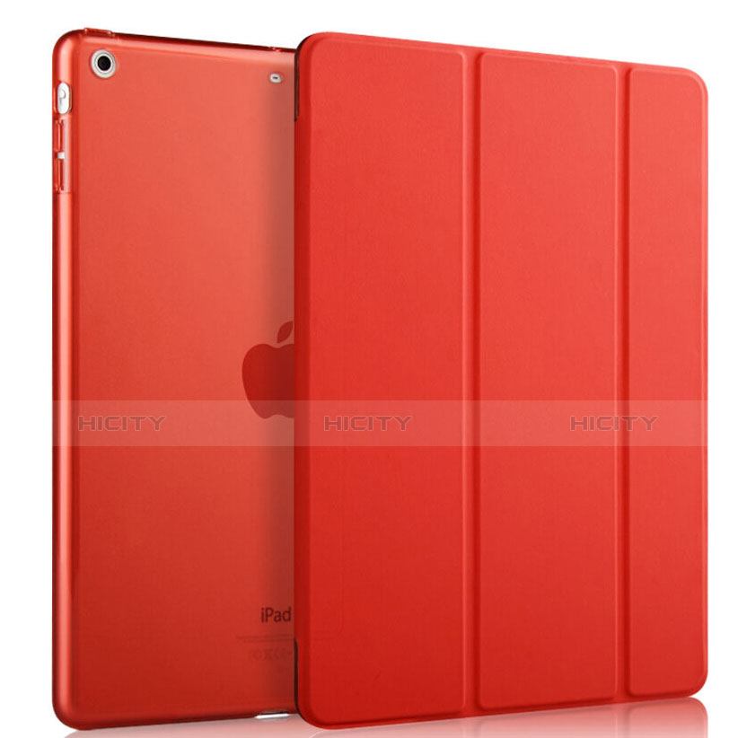 Custodia Portafoglio In Pelle con Stand per Apple iPad Mini 2 Rosso