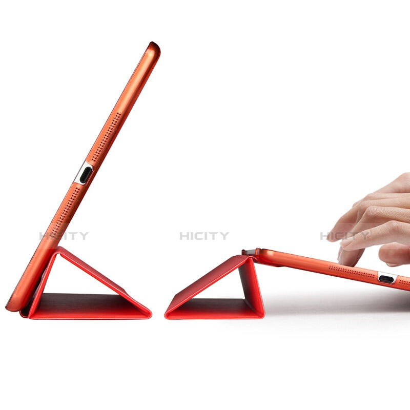 Custodia Portafoglio In Pelle con Stand per Apple iPad Mini 3 Rosso