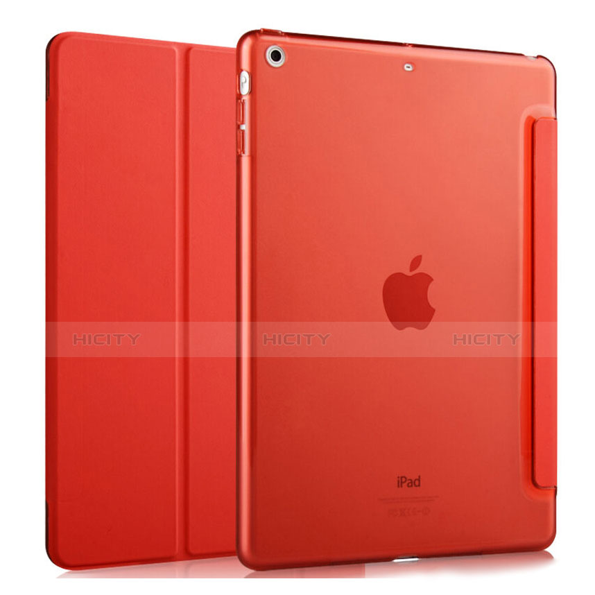 Custodia Portafoglio In Pelle con Stand per Apple iPad Mini 3 Rosso