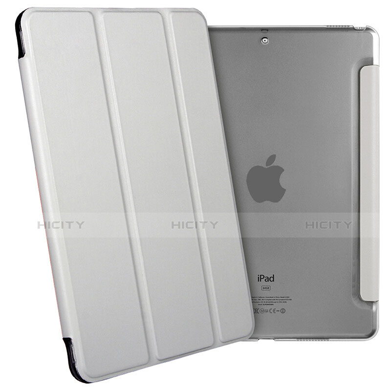 Custodia Portafoglio In Pelle con Stand per Apple iPad Pro 10.5 Grigio