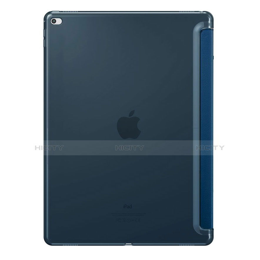 Custodia Portafoglio In Pelle con Stand per Apple iPad Pro 12.9 Blu