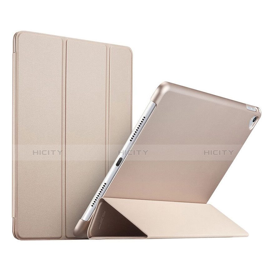 Custodia Portafoglio In Pelle con Stand per Apple iPad Pro 9.7 Oro