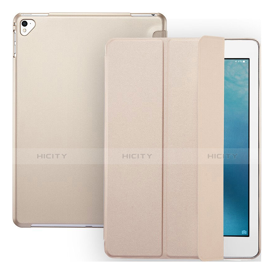 Custodia Portafoglio In Pelle con Stand per Apple iPad Pro 9.7 Oro