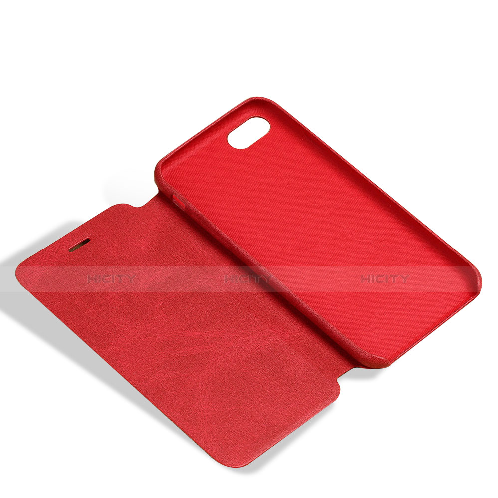 Custodia Portafoglio In Pelle con Stand per Apple iPhone 8 Rosso