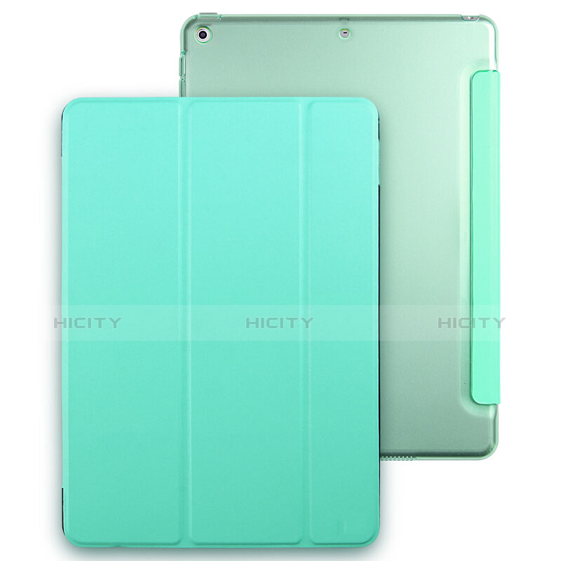 Custodia Portafoglio In Pelle con Stand per Apple New iPad 9.7 (2017) Verde