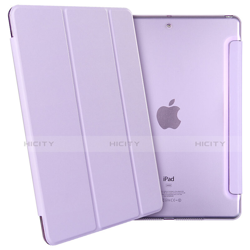 Custodia Portafoglio In Pelle con Stand per Apple New iPad 9.7 (2017) Viola