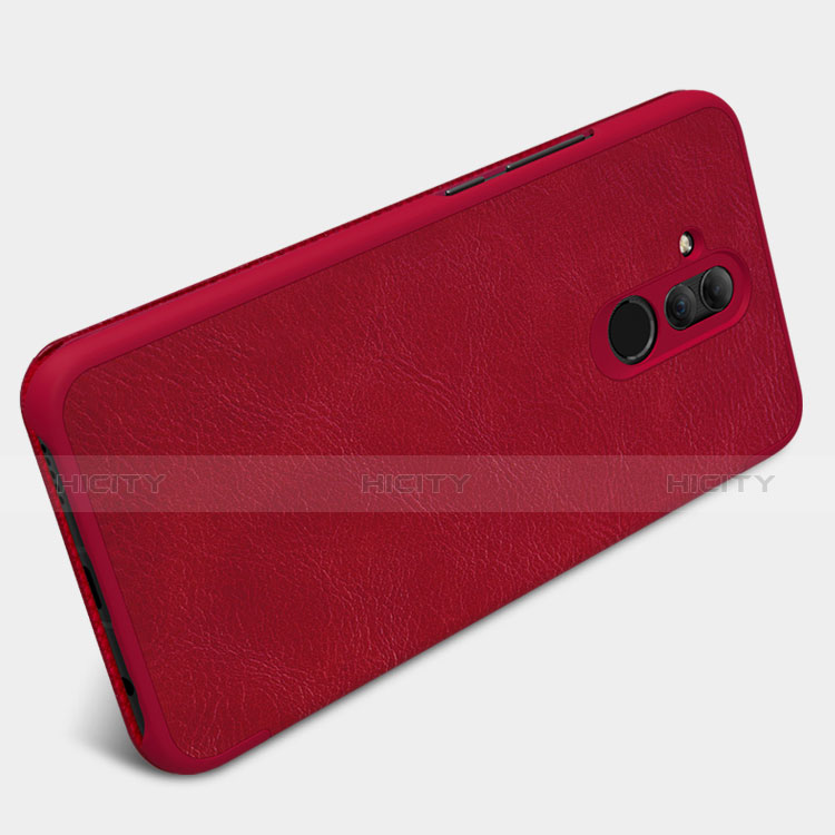 Custodia Portafoglio In Pelle con Stand per Huawei Maimang 7 Rosso