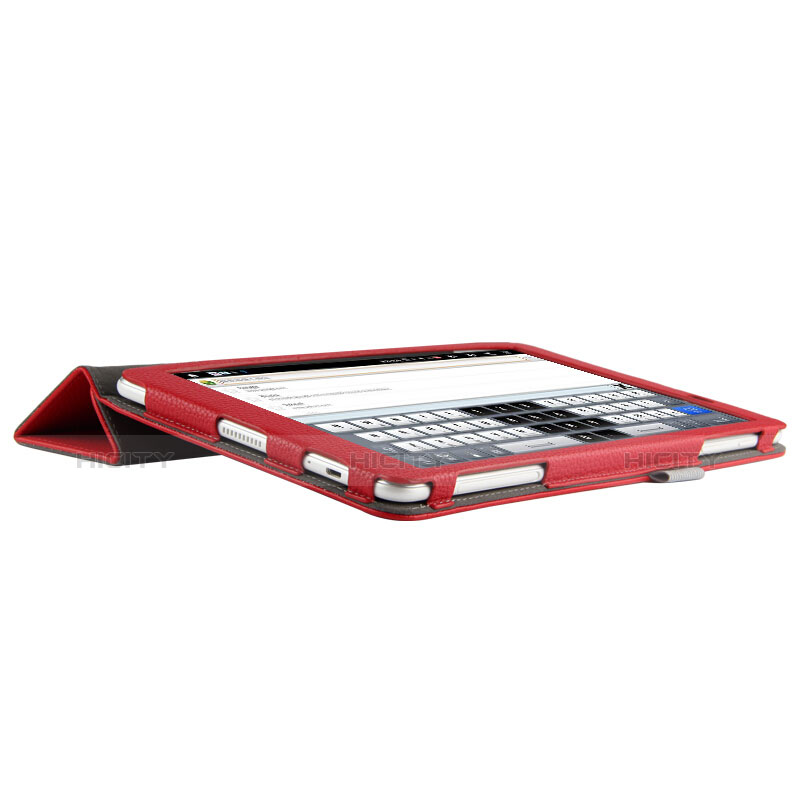 Custodia Portafoglio In Pelle con Stand per Huawei MediaPad M2 10.1 FDR-A03L FDR-A01W Rosso