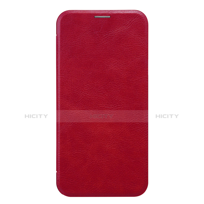 Custodia Portafoglio In Pelle con Stand per Samsung Galaxy C7 (2017) Rosso