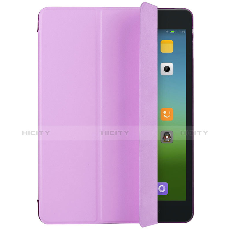 Custodia Portafoglio In Pelle con Stand per Xiaomi Mi Pad 3 Viola