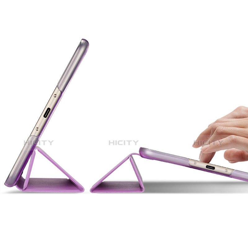 Custodia Portafoglio In Pelle con Stand per Xiaomi Mi Pad 3 Viola