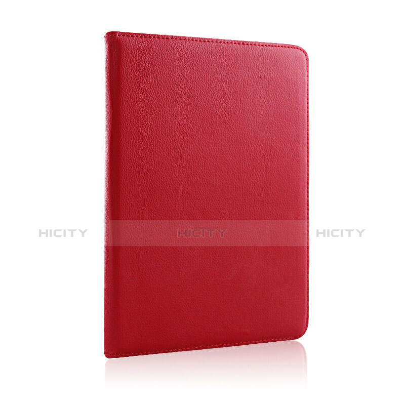 Custodia Portafoglio In Pelle con Supporto Girevole per Apple iPad Air 2 Rosso