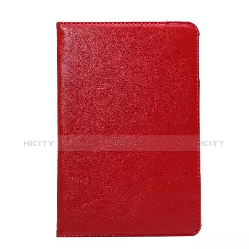 Custodia Portafoglio In Pelle con Supporto Girevole per Apple iPad Mini 4 Rosso