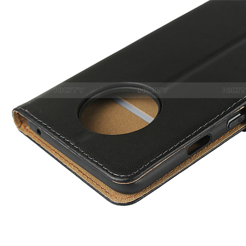 Custodia Portafoglio In Pelle con Supporto K01 per OnePlus 7T Nero