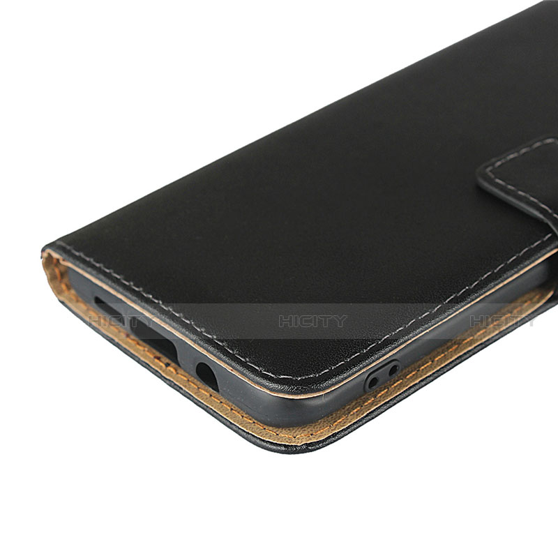 Custodia Portafoglio In Pelle con Supporto K01 per Xiaomi Mi Note 10 Nero