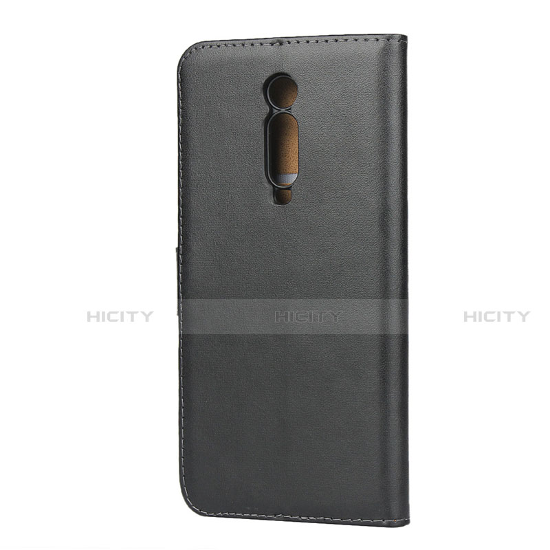 Custodia Portafoglio In Pelle con Supporto K01 per Xiaomi Redmi K20 Nero